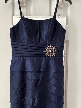 Jessica Howard Navy Cocktail Dress size 4P